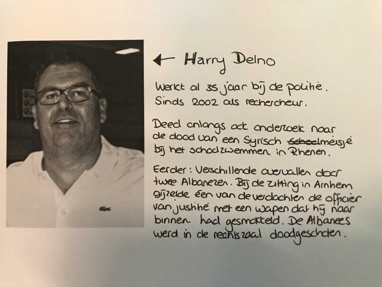 Rechercheur Harry Delno